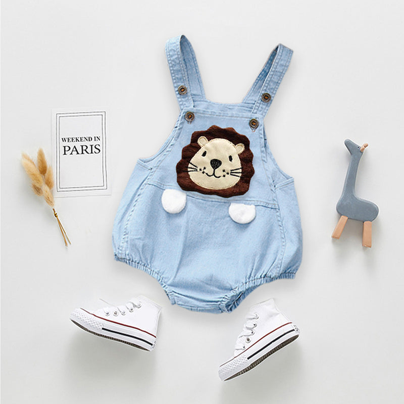 Kids Baby Jumper Boys Girls Clothes Pants Denim Shorts Jeans Overalls Toddler Infant Jumpsuits Newborn Clothing Trousers