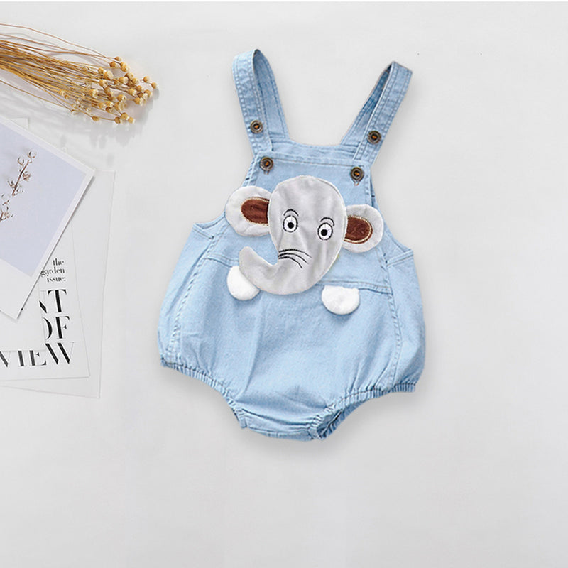 Kids Baby Jumper Boys Girls Clothes Pants Denim Shorts Jeans Overalls Toddler Infant Jumpsuits Newborn Clothing Trousers