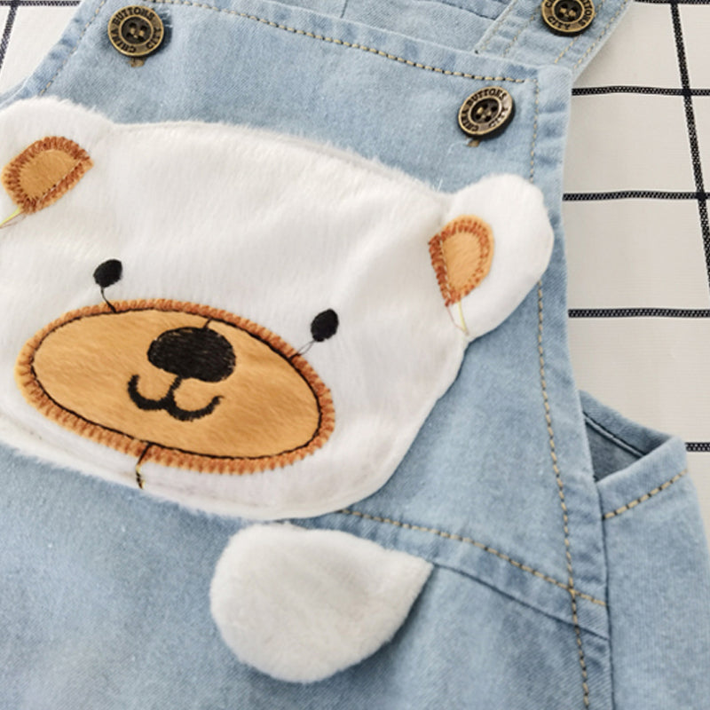 Kids Baby Jumper Boys Girls Clothes Pants Denim Shorts Jeans Overalls Toddler Infant Jumpsuits Newborn Clothing Trousers