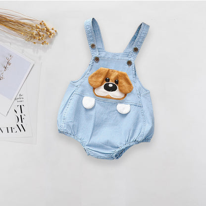 Kids Baby Jumper Boys Girls Clothes Pants Denim Shorts Jeans Overalls Toddler Infant Jumpsuits Newborn Clothing Trousers