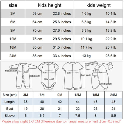 My First Birthday Letter Print Newborn Baby Short Sleeve Baby Rompers Girls Boys Clothes Baby Boy Clothing Set 0-24M